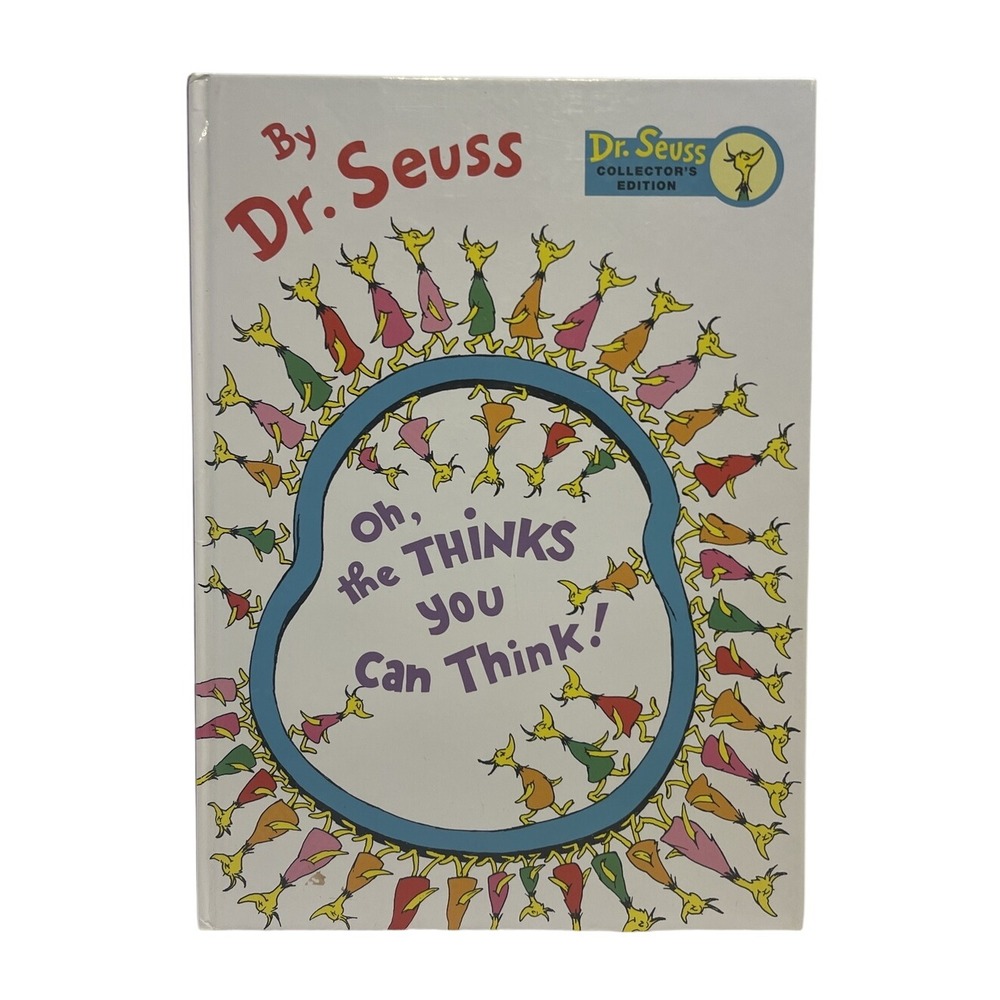 Dr Seuss Oh the Thinks You Can Think Hardcover Kohl's Cares Collector's Edition‎